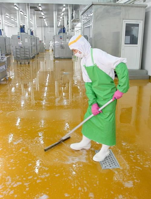 食品車間地面如何清洗,看完這篇就明白了
